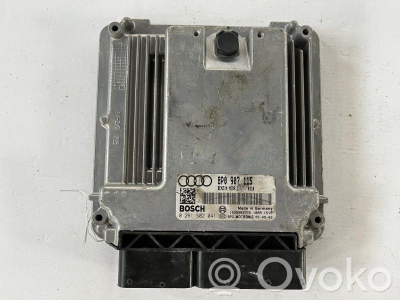 Engine control unit/module   8P0907115,8P0907115,001001012159E,0261S02041