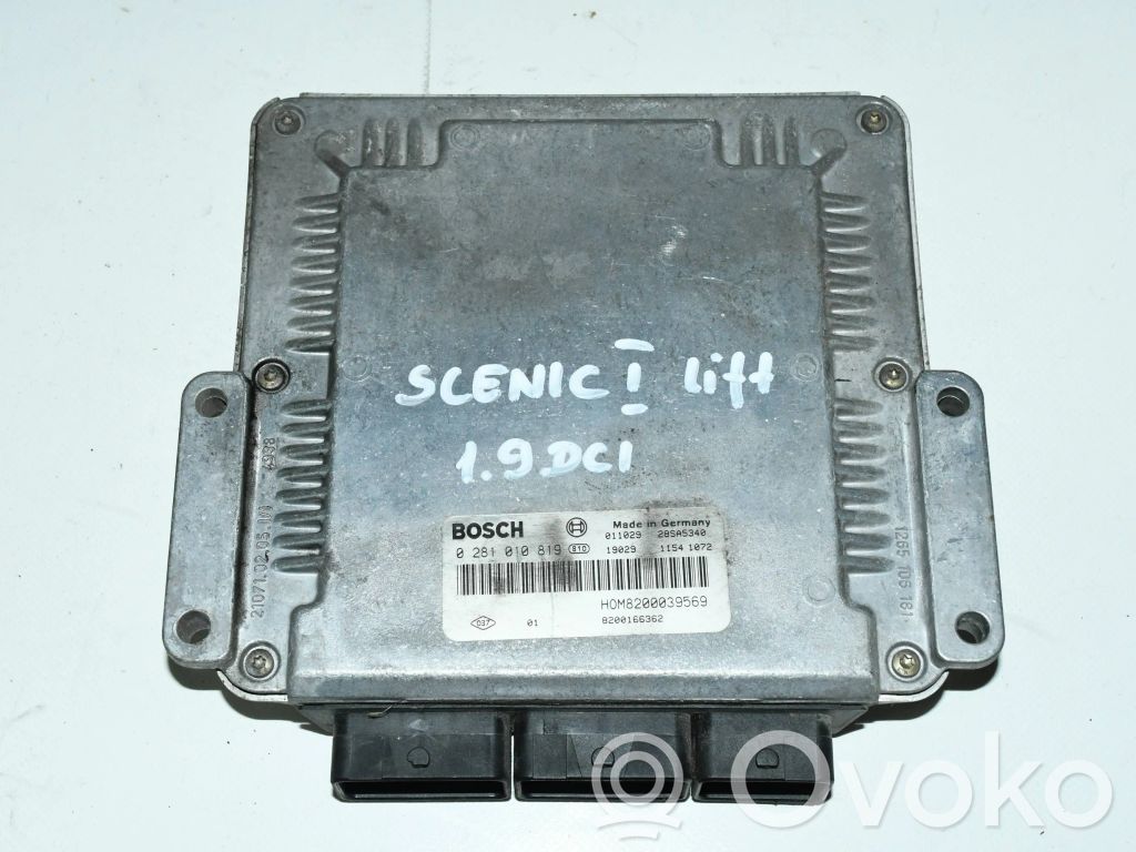 Renault Scenic I Engine control unit/module 