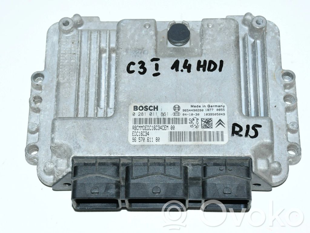 Citroen C3 Engine control unit/module 