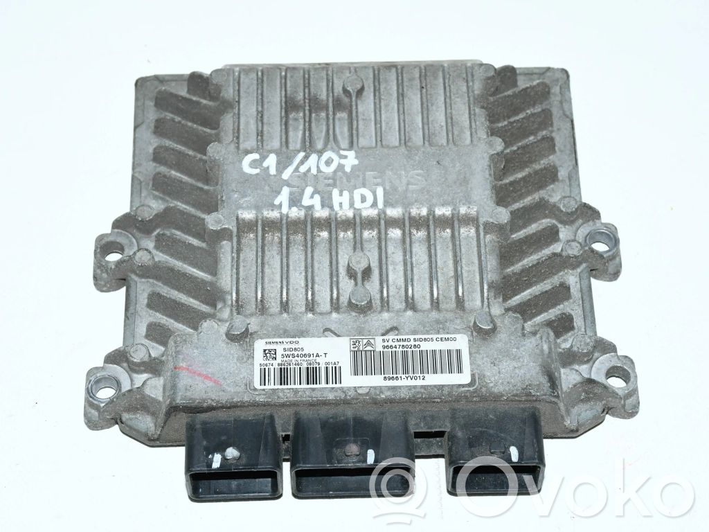 Citroen C1 Engine control unit/module 