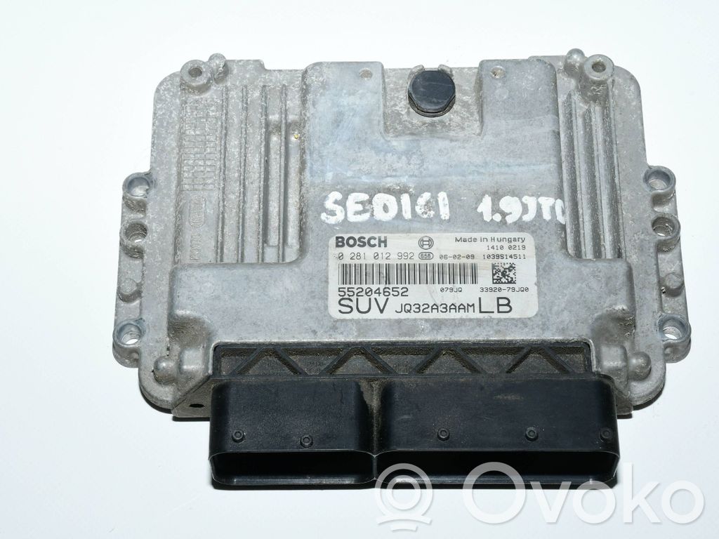 Fiat Sedici Engine control unit/module 