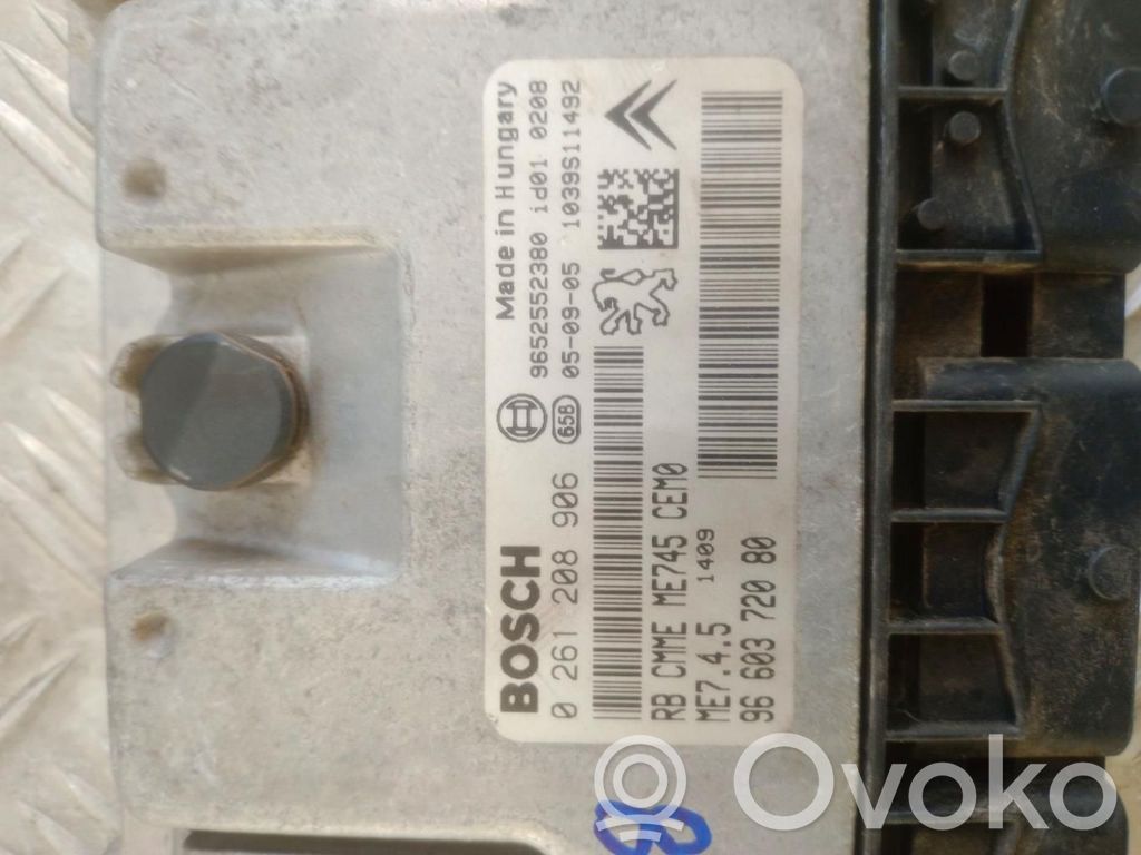 Peugeot 307 Engine control unit/module ECU 
