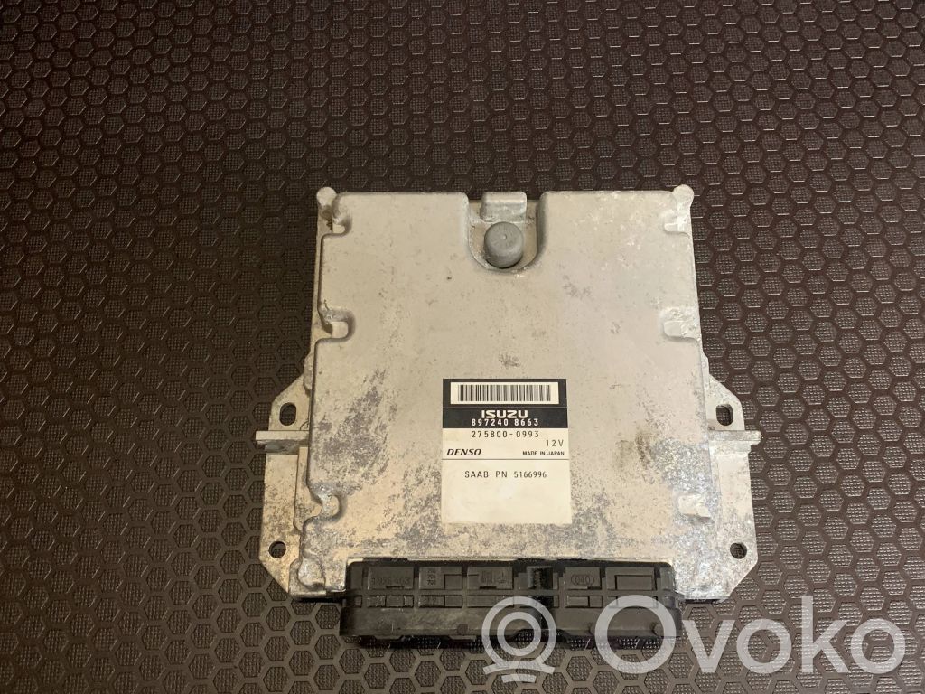 Engine control unit/module   8972408663,5166996,2758000993