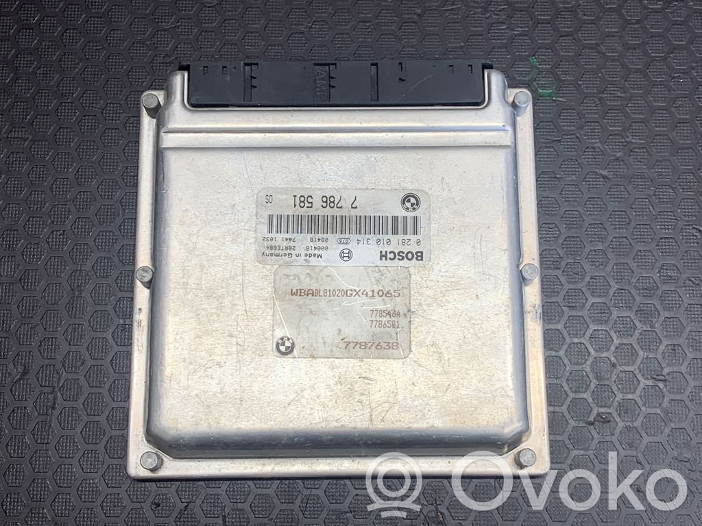BMW 5 E39 Engine control unit/module 