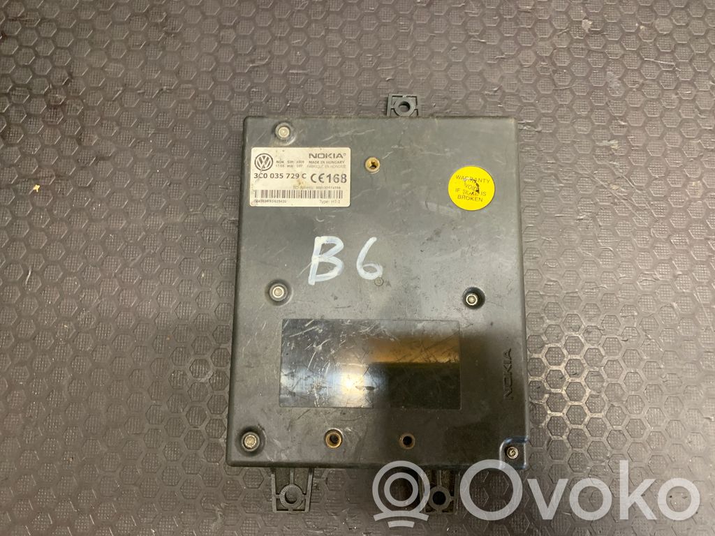Volkswagen PASSAT B6 Telefono valdymo blokas 