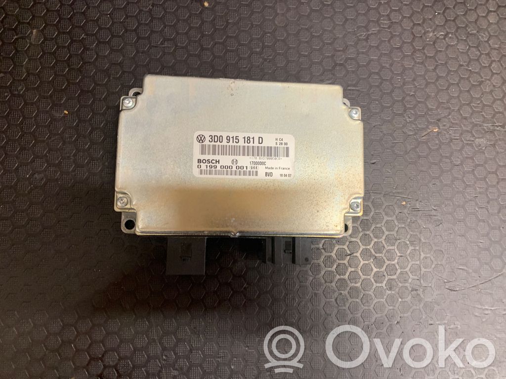 Volkswagen Phaeton Battery control module 