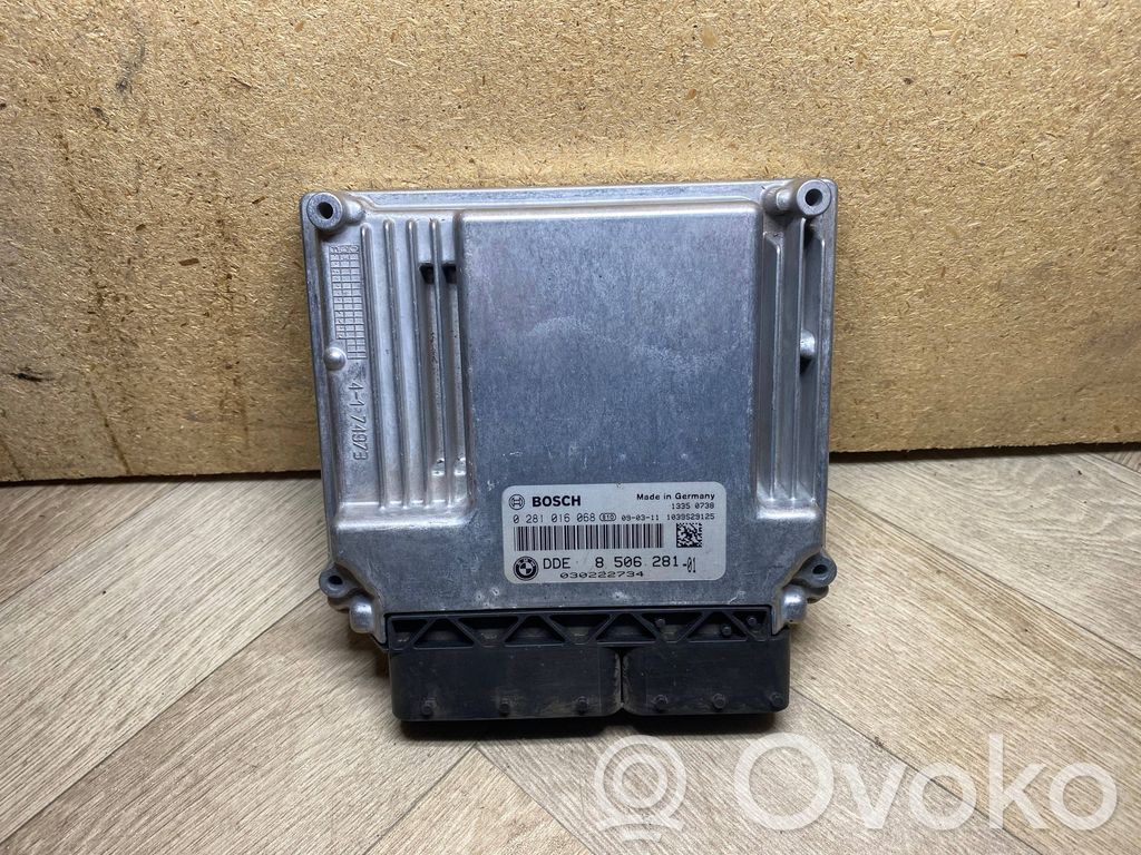 Engine control unit/module   8506281,850628101,13618506281,0281016068