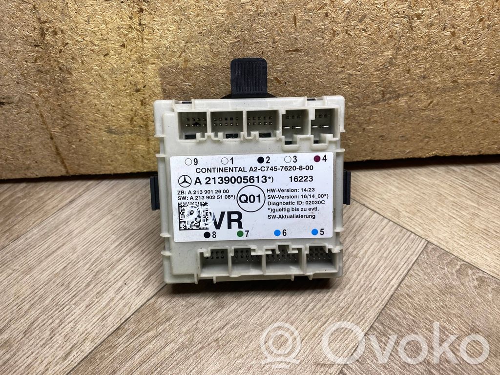 Mercedes-Benz E W213 Door control unit/module 