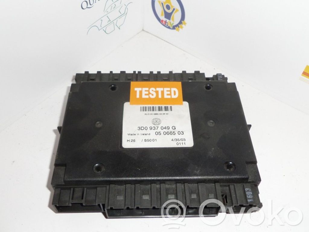 Module confort   3D0937049G