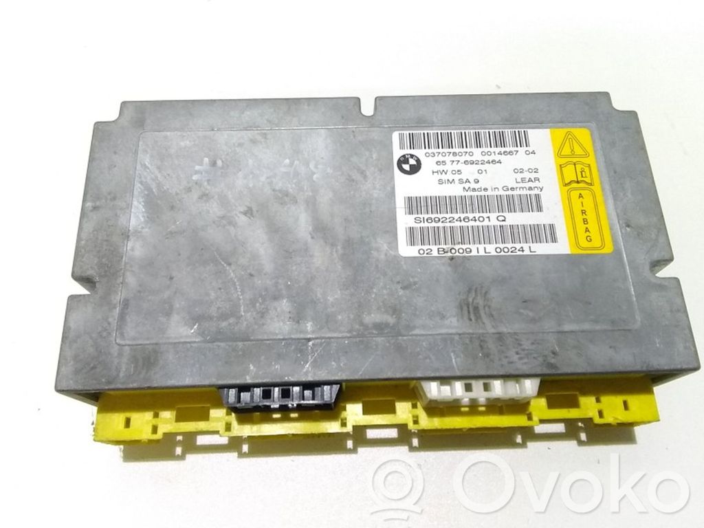 Turvatyynyn ohjainlaite/moduuli   65776922464,6922464