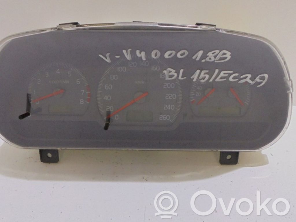 Volvo S40, V40 Vitezometru (grup de instrumente) 