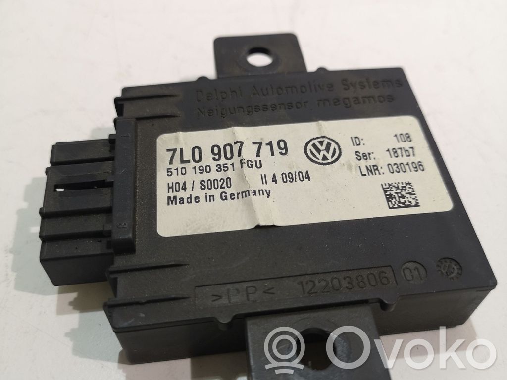 Unidad de control/módulo de alarma   7L0907719,510190351FGU