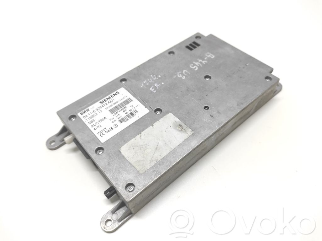 BMW 7 E65 E66 Telefono valdymo blokas 