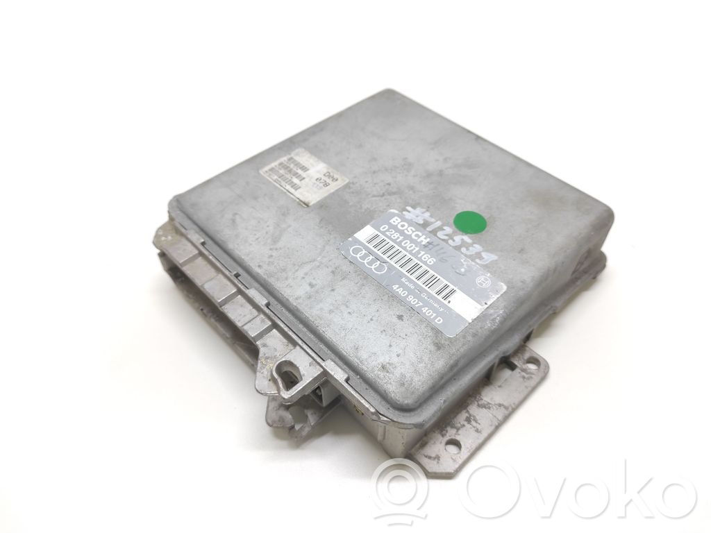Engine control unit/module   0281001166,4A0907401D