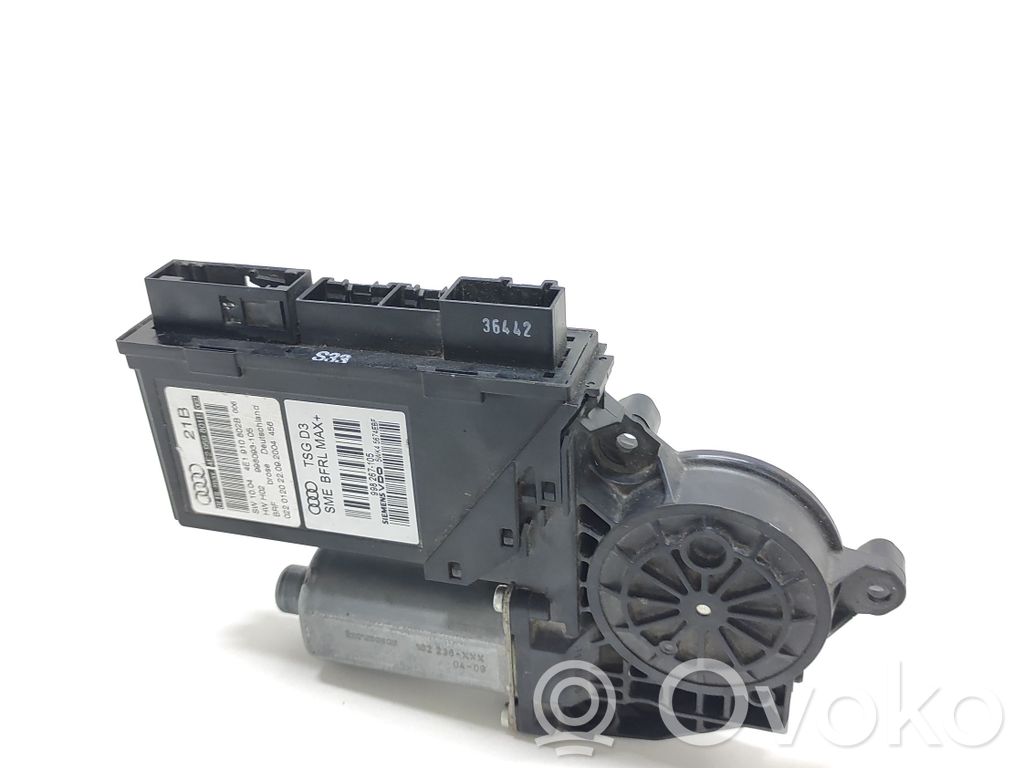 Front door window regulator motor   4E2959801B,4E1910802B