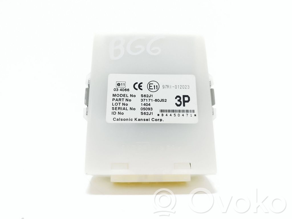 Suzuki SX4 Alarm control unit/module 