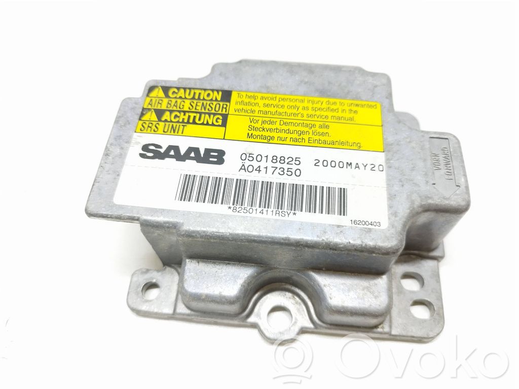 Saab 9-5 Unitate/modul de comandă airbaguri 