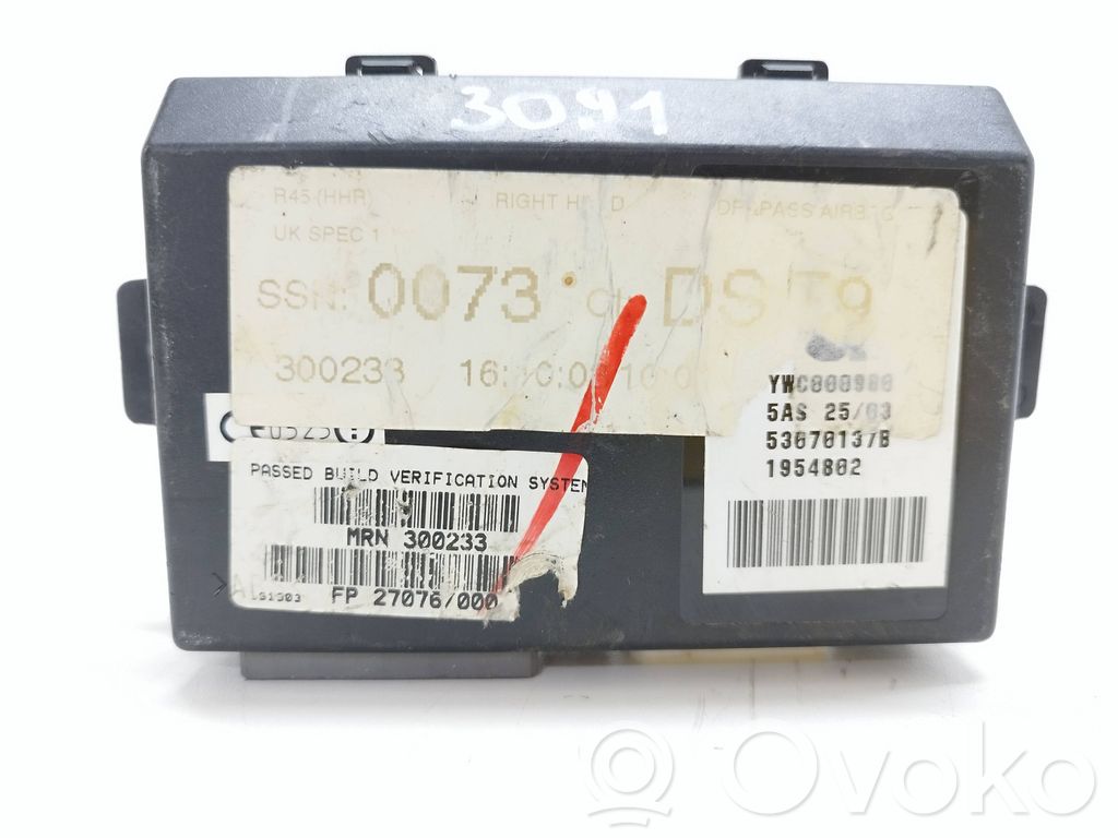 Other control units/modules   YWC000980,1954802,53070137B