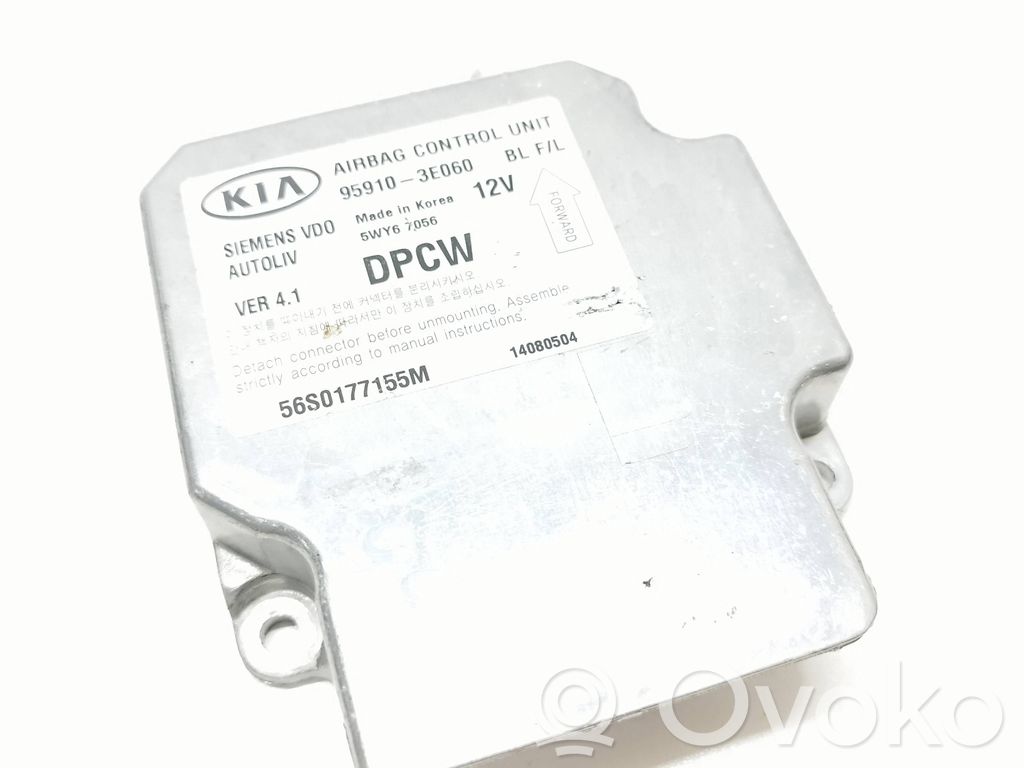 Airbag control unit/module   959103E060,56S0177155M,5WY67056