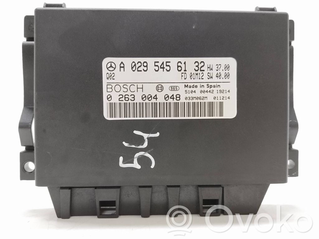 Mercedes-Benz S W220 Unitate/modul de comandă parcare PDC 