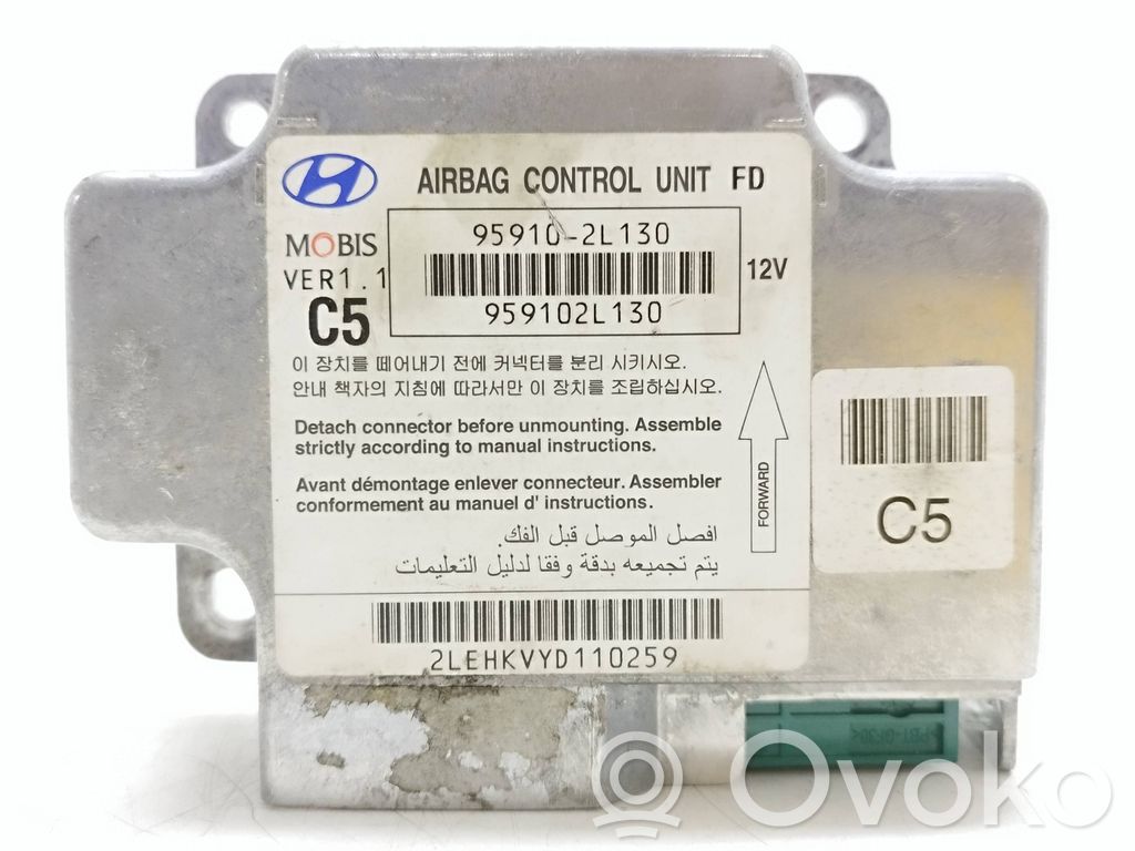 Hyundai i30 Centralina/modulo airbag 