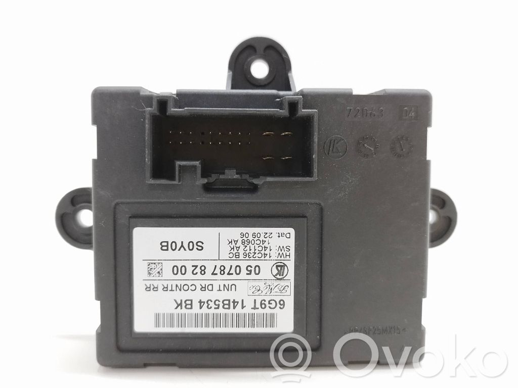 Unidad de control/módulo de la puerta   6G9T14B534BK,0507878200,14C236BC,14C068AK,14C112AK
