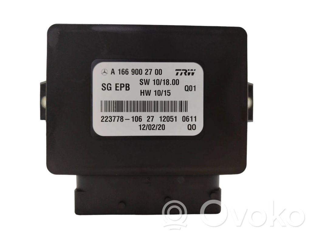 Moduł / Sterownik hamulca   A1669002700,120510611,223778106,27120510611