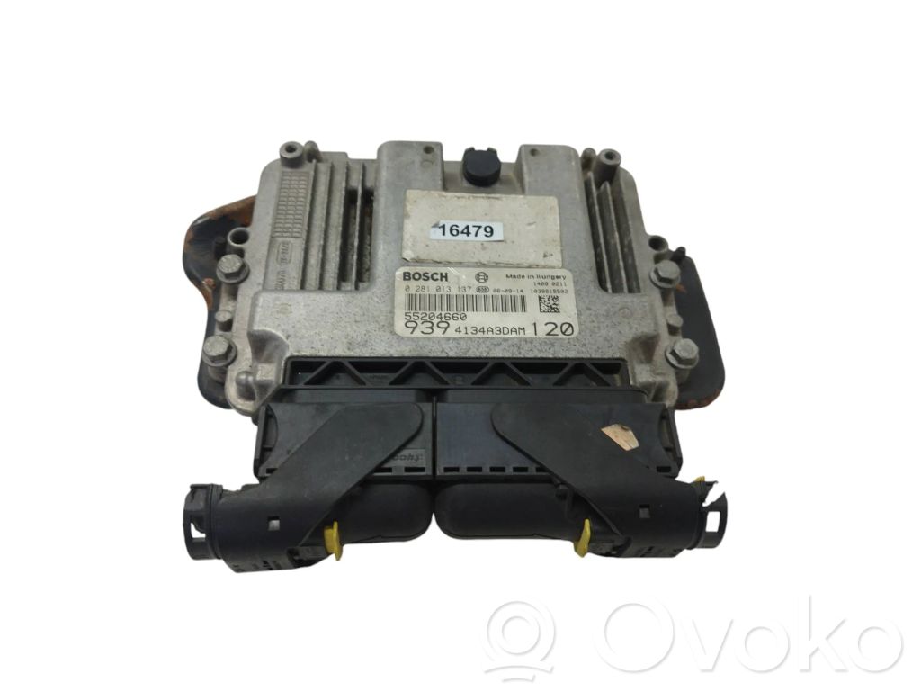 Engine control unit/module   55204660,4134A3DAM,0281013137