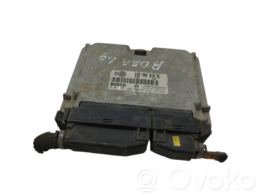 Unitate/modul de control motor   038906018BL,0281001845