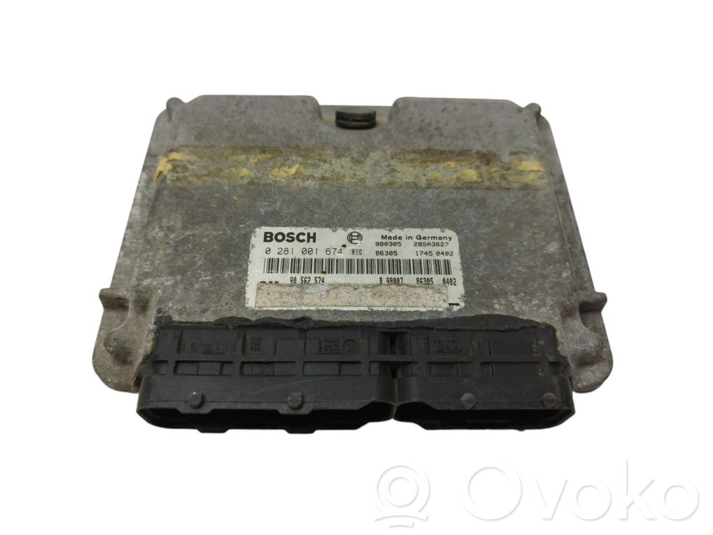 Centralina/modulo del motore   90562574,0281001674