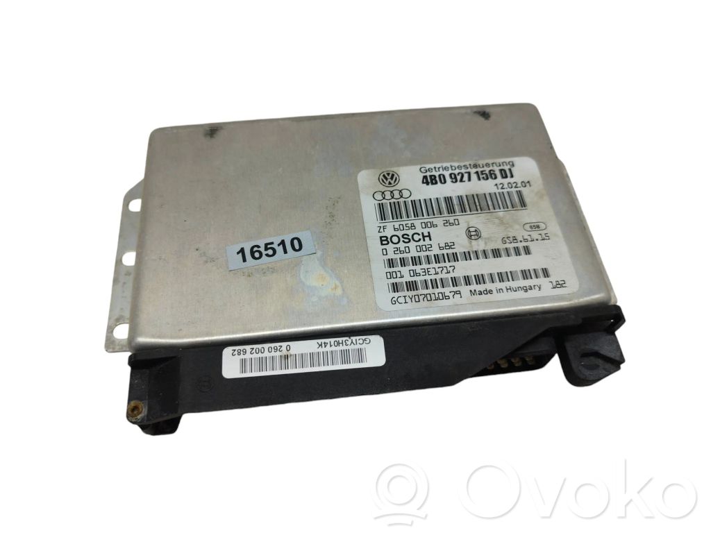Unidad de control/módulo de la caja de cambios   4B0927156DJ,0260002682