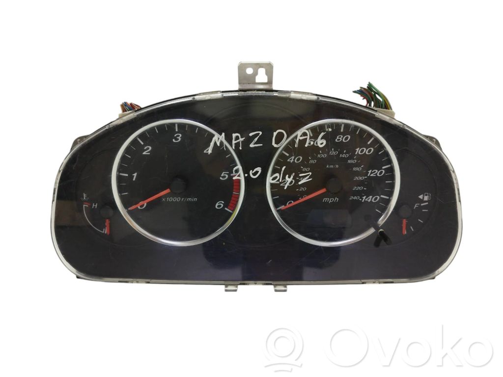 Mazda 6 Spidometrs (instrumentu panelī) 