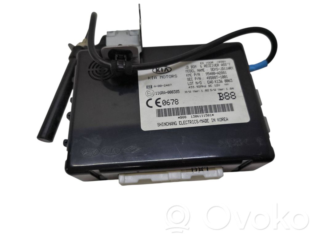 KIA Ceed Comfort/convenience module 