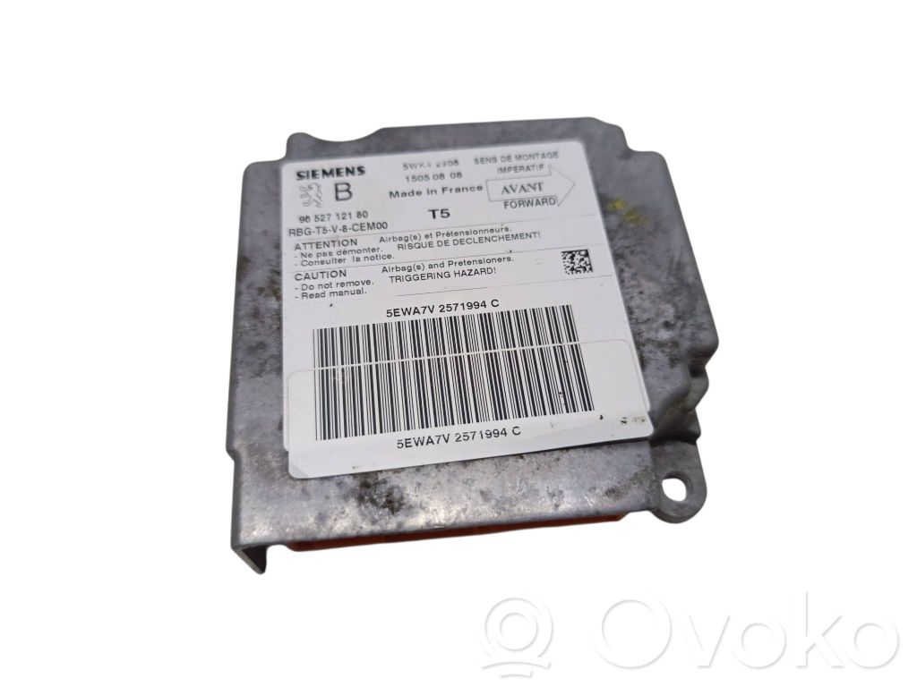 Peugeot 307 Unitate/modul de comandă airbaguri 