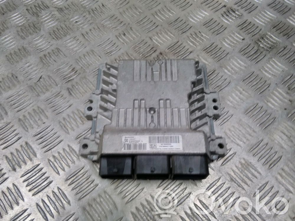 Peugeot 207 Engine control unit/module 