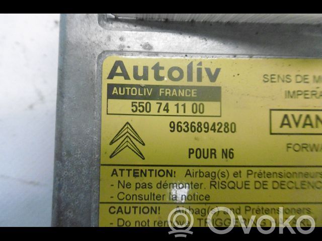 Citroen Xsara Sterownik / Moduł Airbag 