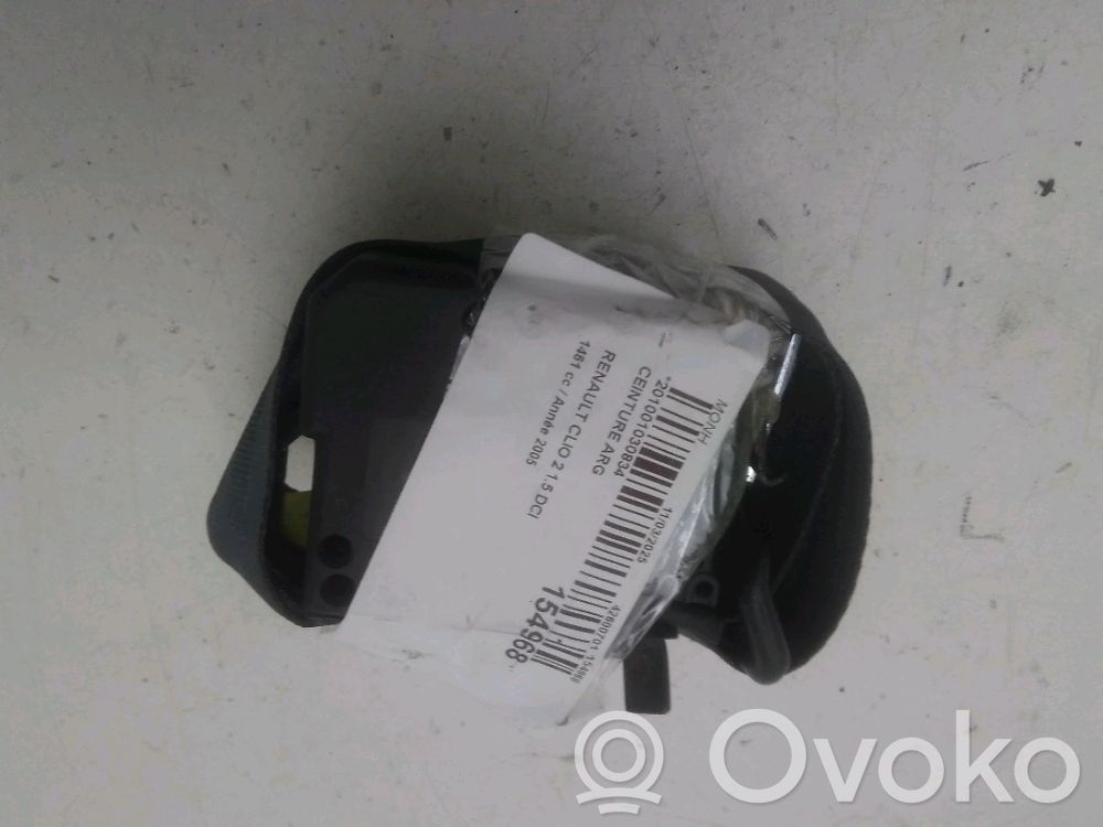 Renault Clio II Ceinture de sécurité arrière 