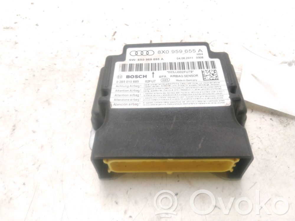 Module de contrôle airbag   8X0959655B,8X0959655A