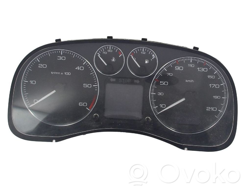 Peugeot 307 Tachimetro (quadro strumenti) 