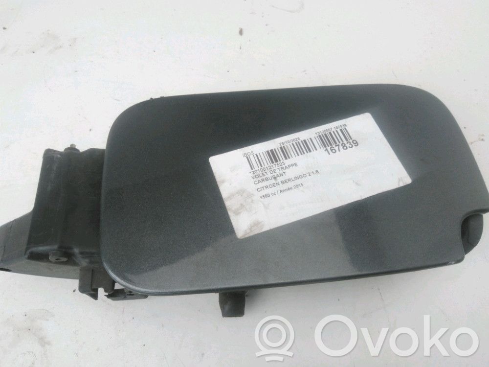 Citroen Berlingo Bouchon, volet de trappe de réservoir à carburant 