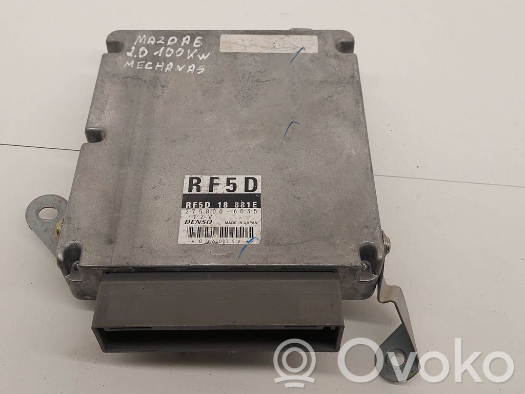 Mazda 6 Engine control unit/module 