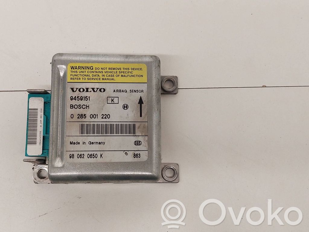 Volvo S70  V70  V70 XC Airbag control unit/module 