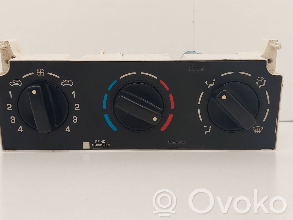 Peugeot Partner Climate control unit 
