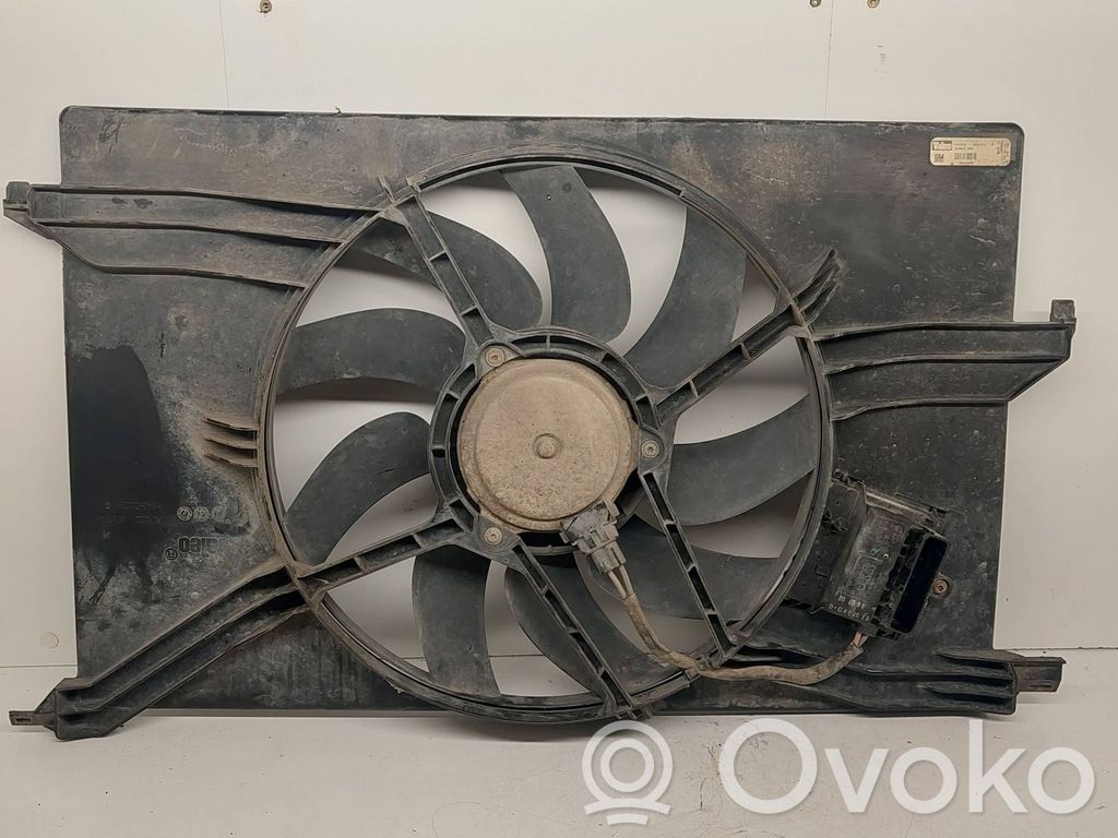 Opel Vectra C Elektrinis radiatorių ventiliatorius 