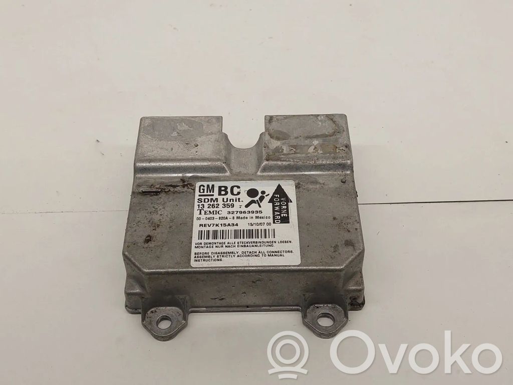Opel Corsa D Airbag control unit/module 