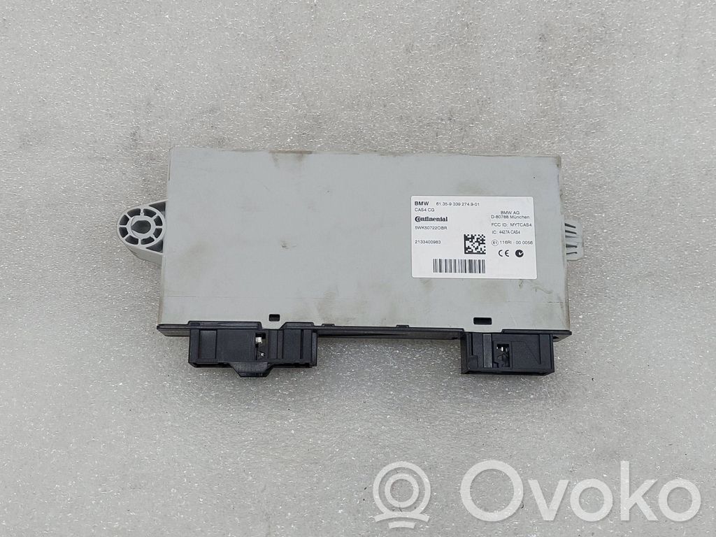 BMW 5 F10 F11 Moduł / Sterownik CAS 