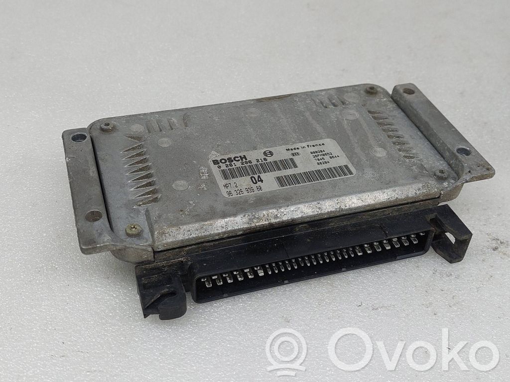 Engine control unit/module   0261206216,9632693980