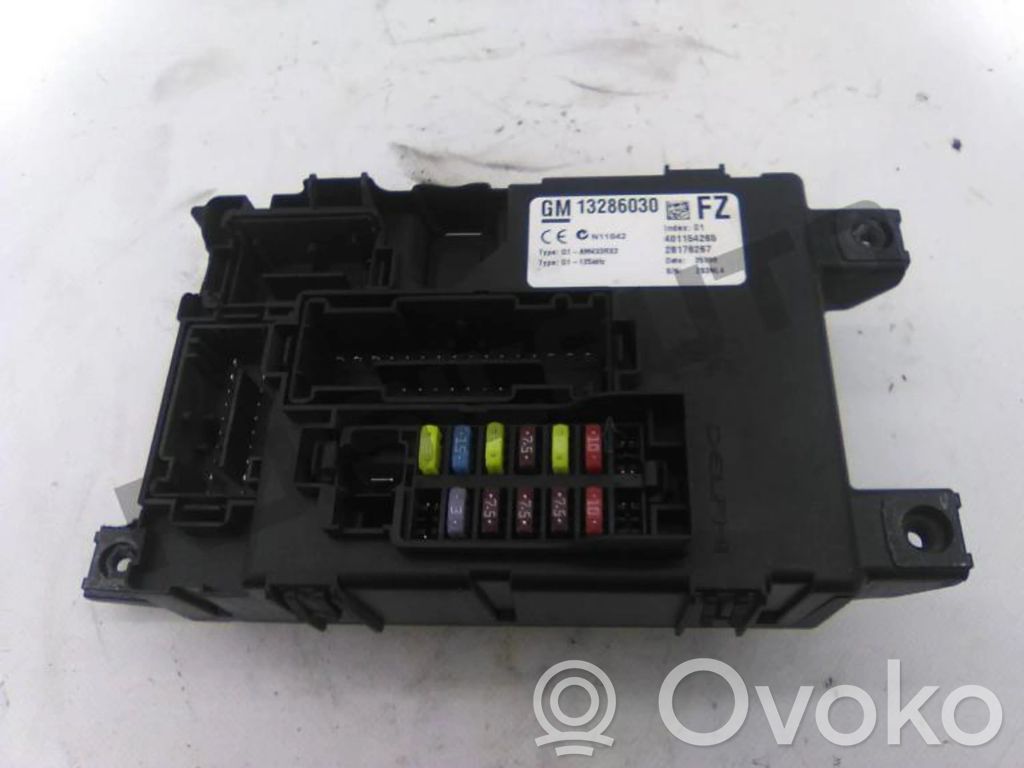 Opel Corsa D SAM control unit 
