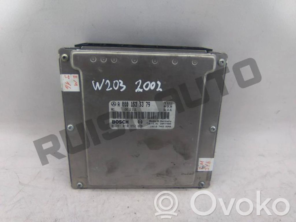 Engine control unit/module   A0001535379