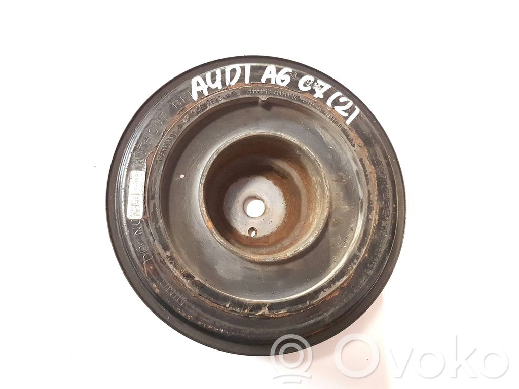 Audi A6 S6 C7 4G Crankshaft pulley 